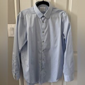 Calvin Klein Men's Sky Blue Dress Shirt